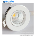 6W 9W moderne encastré COB LED Down Light